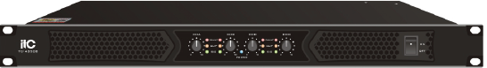 Усилитель ITC-4350B  4-канальный  усилитель